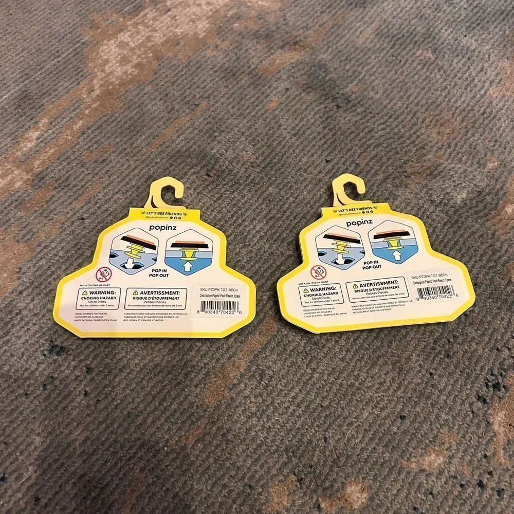Joybees Popinz Shoe Charms